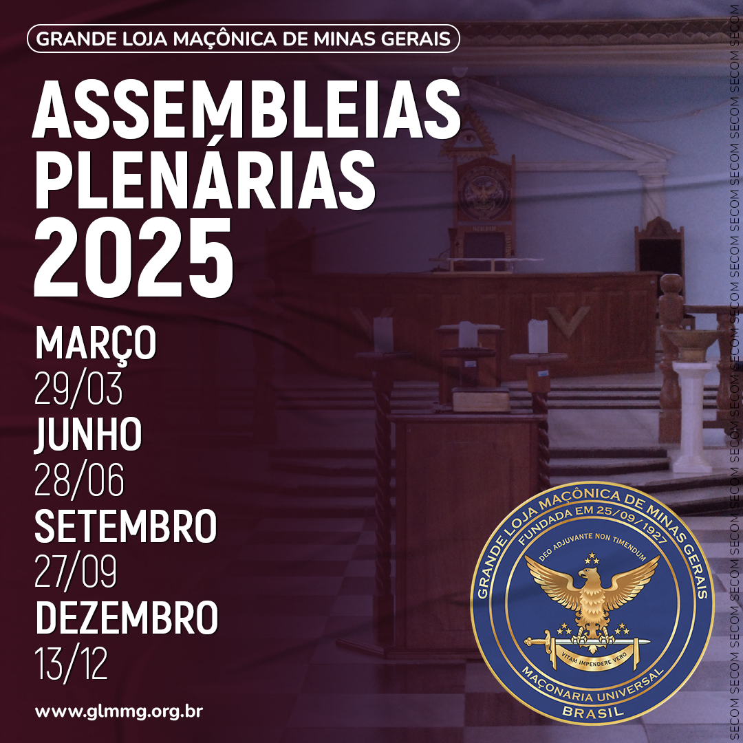 Confira as datas das Assembleias Plenárias de 2025